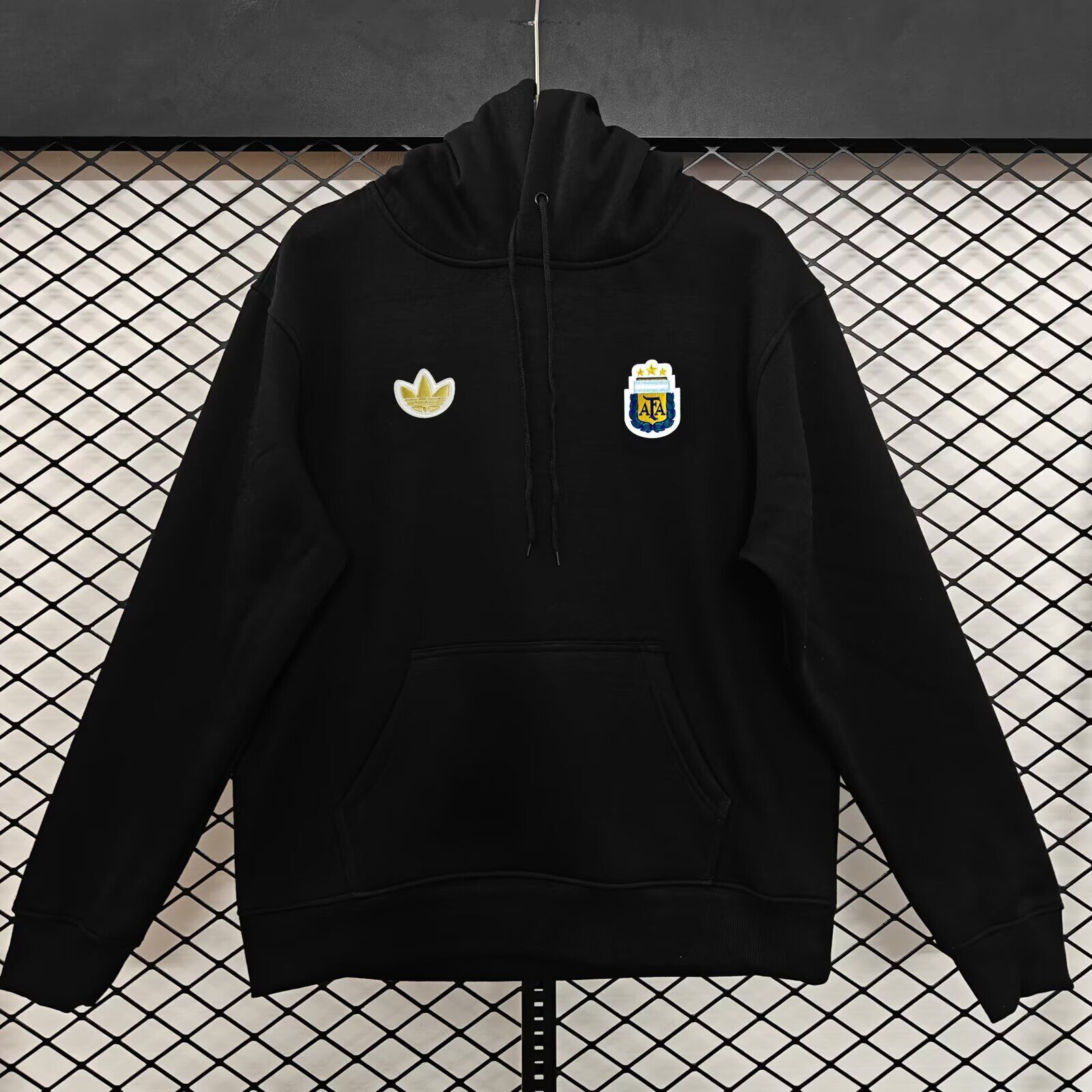 AAA Quality Argentina 26/27 Hoodie - Black